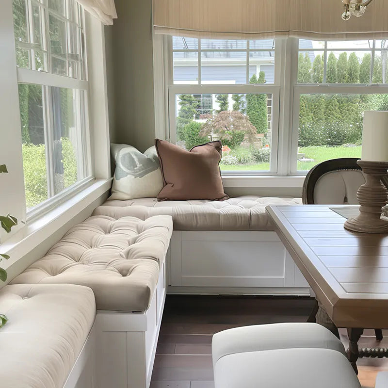 Custom Wicker Bench Cushions | Outdoor/Indoor | 100+ Fabrics | ROFIELTY