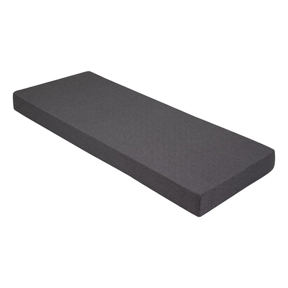 The foam cushion provides comfort and support and is easy to clean and maintain.